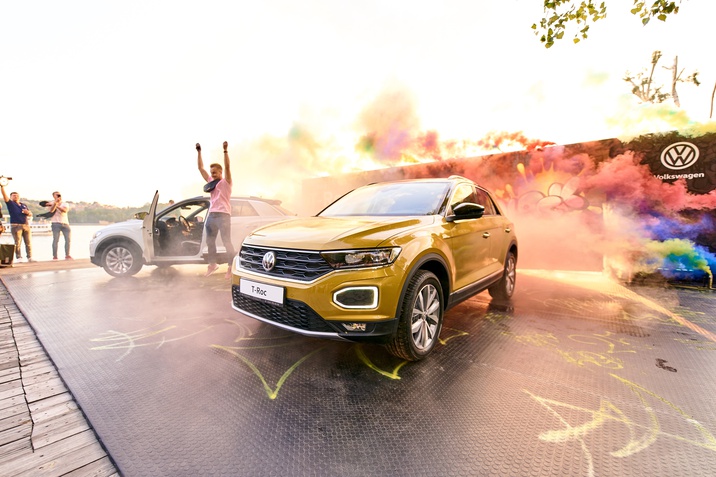 В Україні офіційно презентували  стильний та динамічний кросовер Volkswagen T-Roc. 