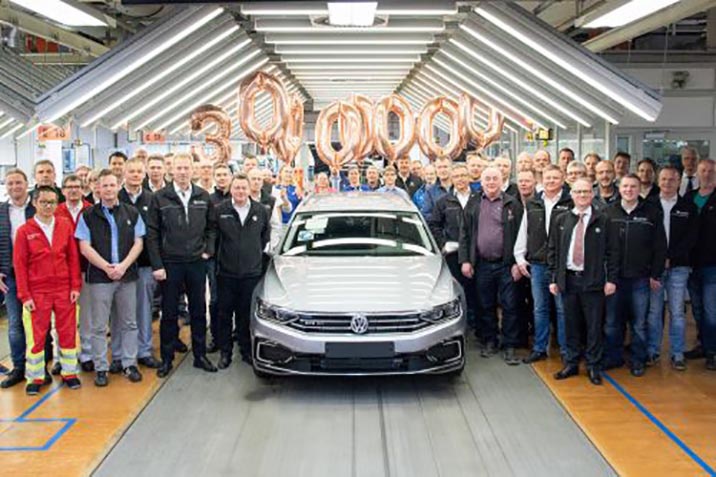 Виготовлено 30-мільйонний Volkswagen Passat